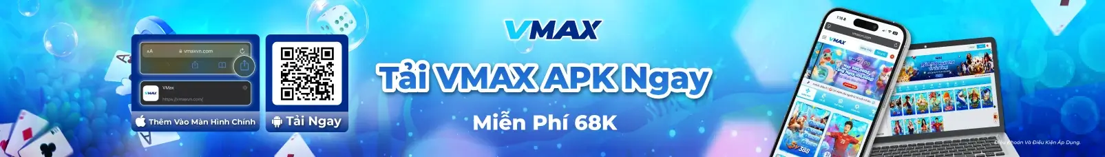 Vmax1 Tải App Apk Vmax Tặng 68k Trải Nghiệm